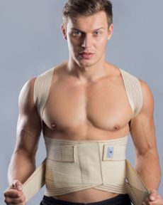 faja soporte dorsolumbar