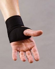 muñequera velcro